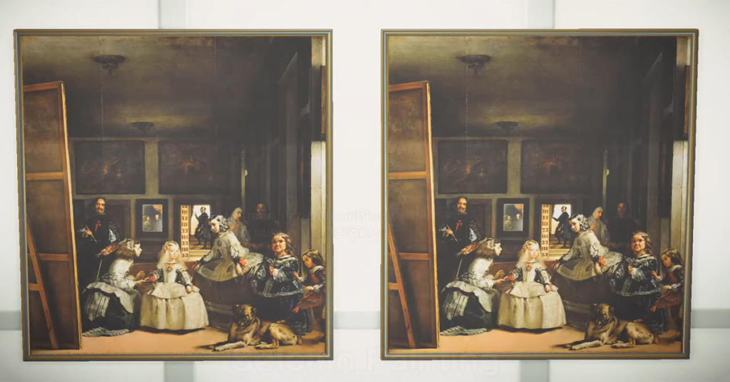 difference between fake and original art