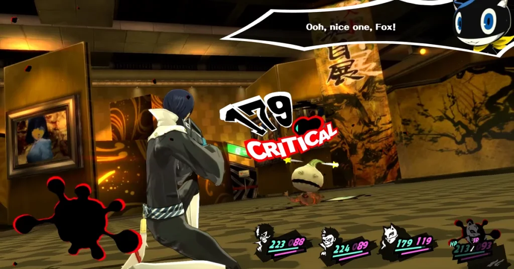yusuke in a battle