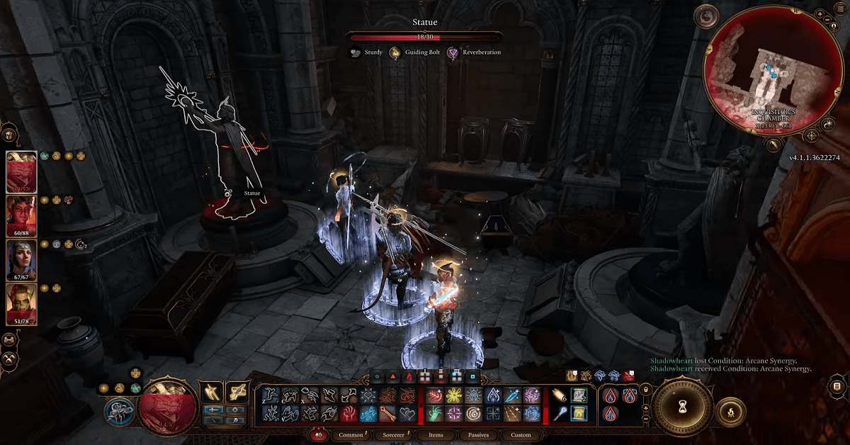 BG3 Inquisitor’s Chamber Statue Puzzle & Find Blood of Lathander