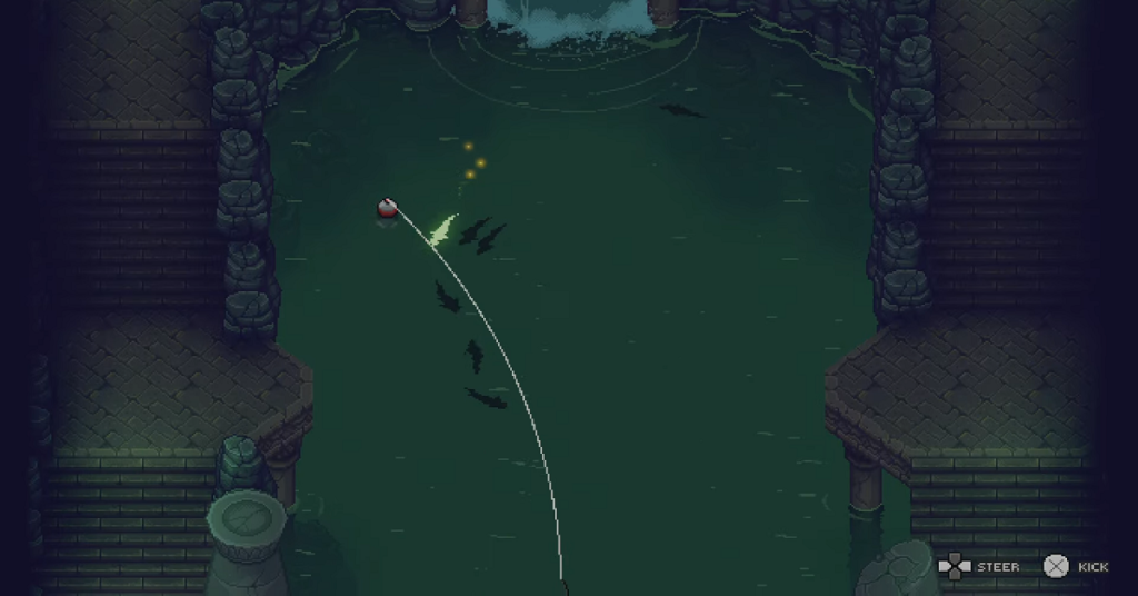 glowing fish in secret cave