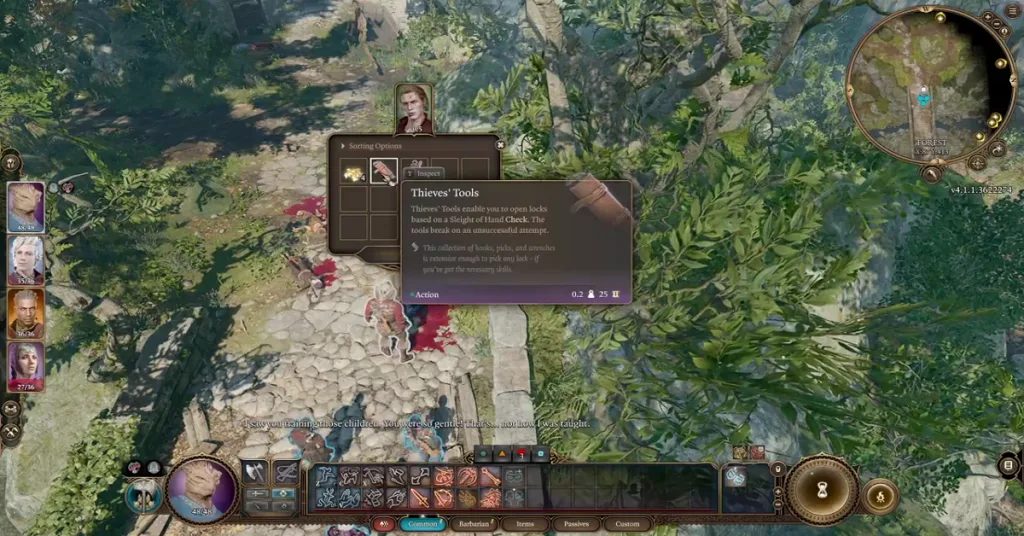 where to buy thieves tools in bg3 act 3