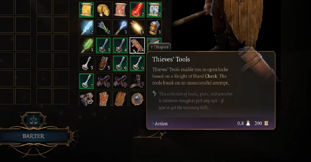 where to buy thieves' tools in bg3 act 3