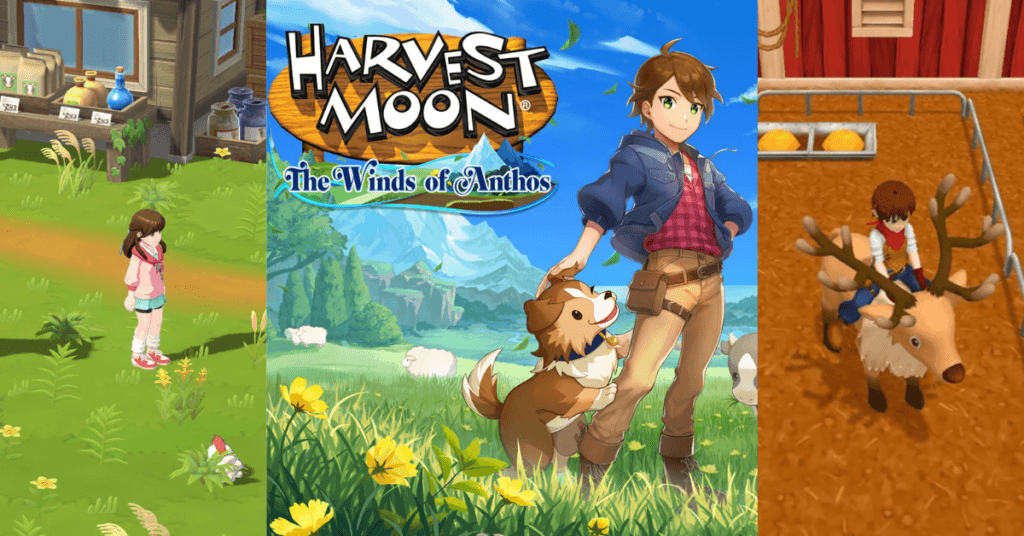 harvest moon - games like palia