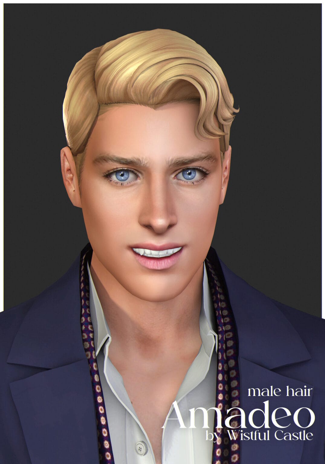 Sims 4 CC Male Hair - Stunning Maxis Match & Alpha Hairstyles for Men