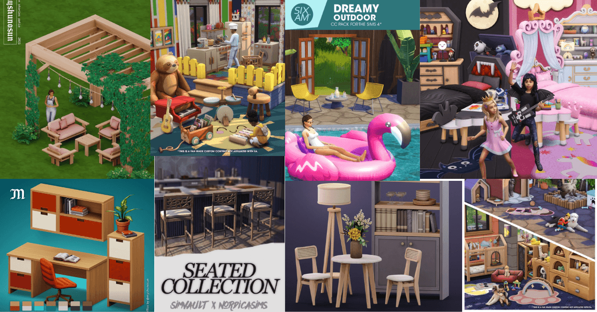 sims 4 best furniture cc finds