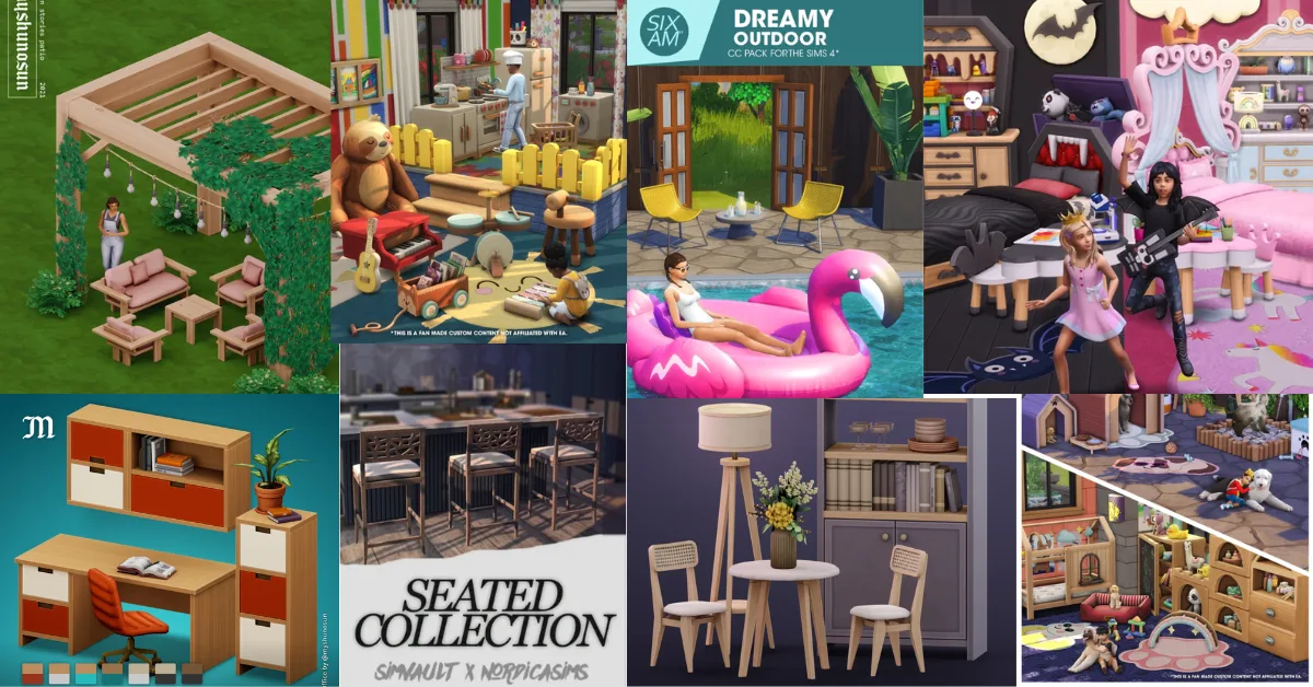 sims 4 best furniture cc finds