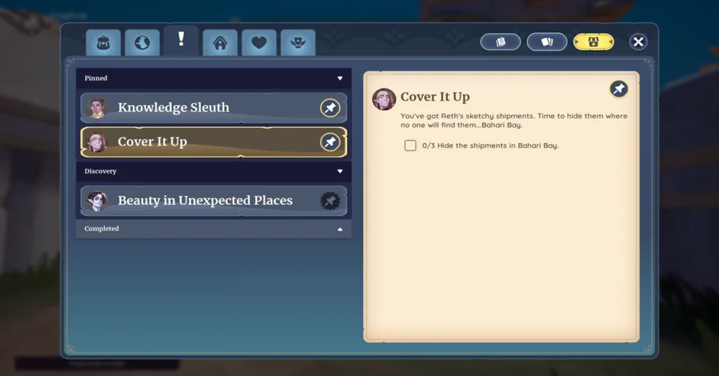 solve the quest cover it up in palia