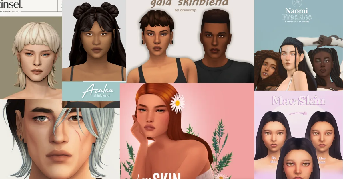 Make Your Sims Pop With These Must-Have Skin Details and Freckle Packs