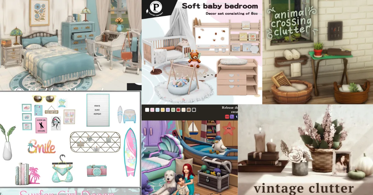 sims 4 clutter cc collection