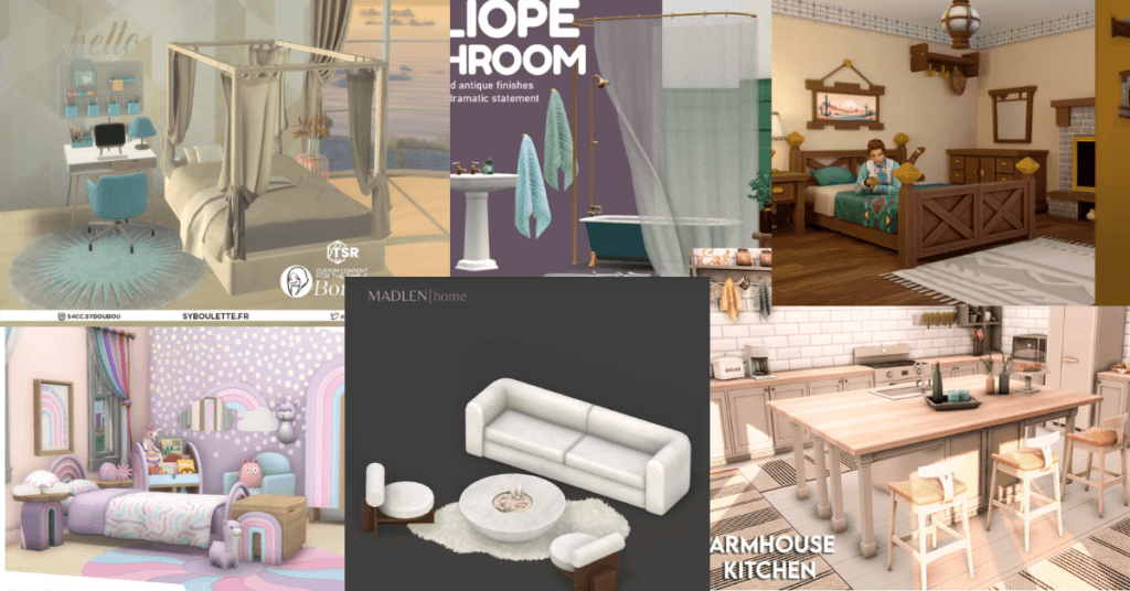 sims 4 furniture cc packs