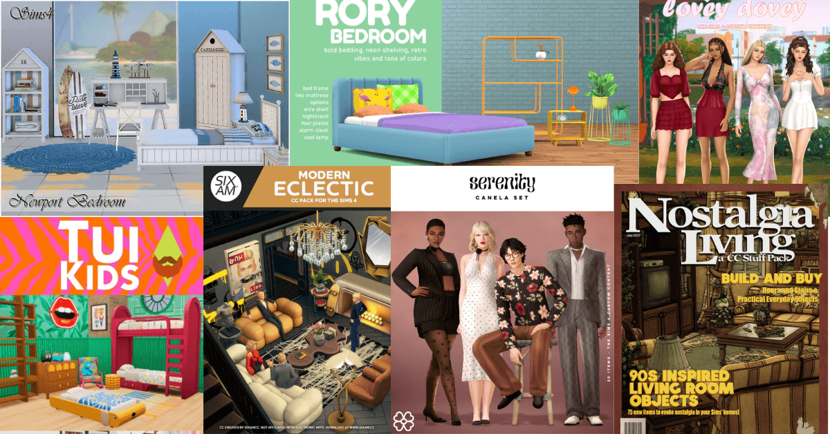 Trending & Most-Loved CC Packs for Sims 4: Don’t Miss Out on This Collection