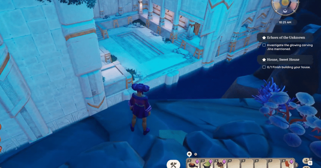 Accessing the Temple's Upper Levels_Echoes of the Unknown Palia quest