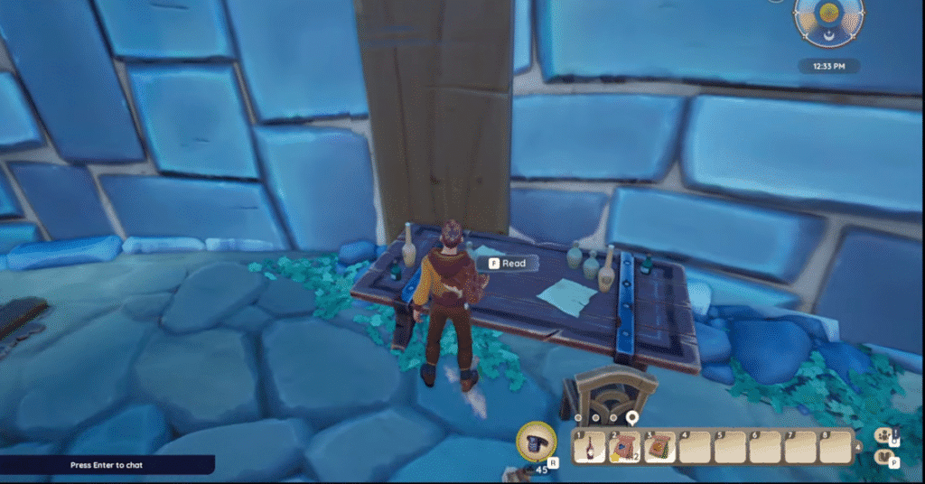 Discovering the Lighthouse Logbook & Quest Objectives_Palia Fishing for Answers Quest Guide