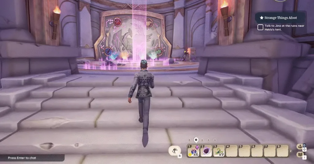 Meeting The Order Representative_Strange Things Afoot Quest in Palia