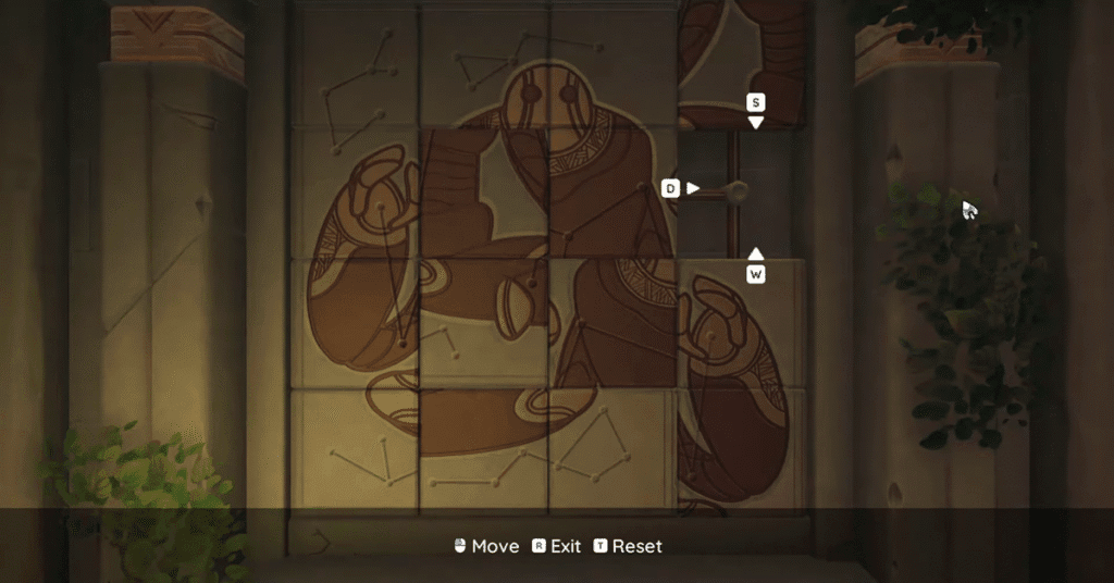Solve the Sliding Puzzle_palia secret depths quest