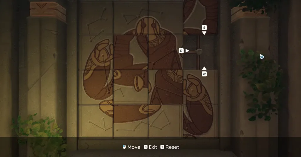 Solve the Sliding Puzzle_palia secret depths quest