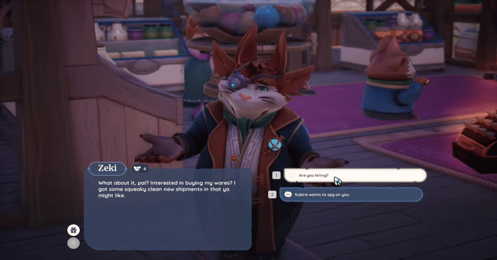 meet zeki in the undeground market_underground affairs palia quest