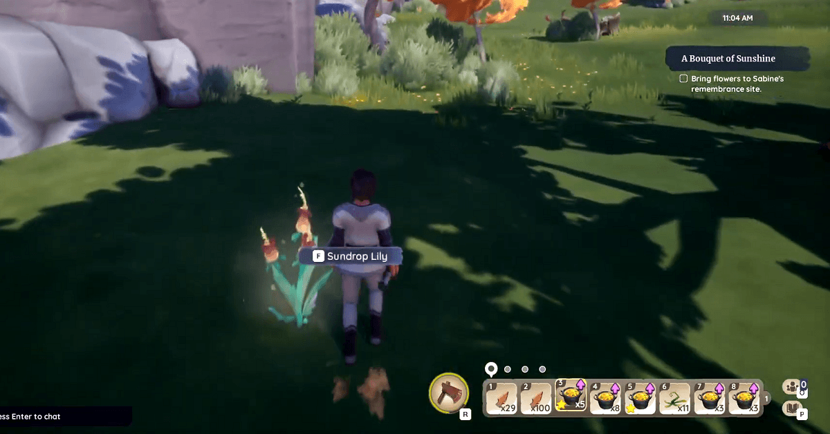 Palia A Bouquet of Sunshine Quest Full Walkthrough & Guide