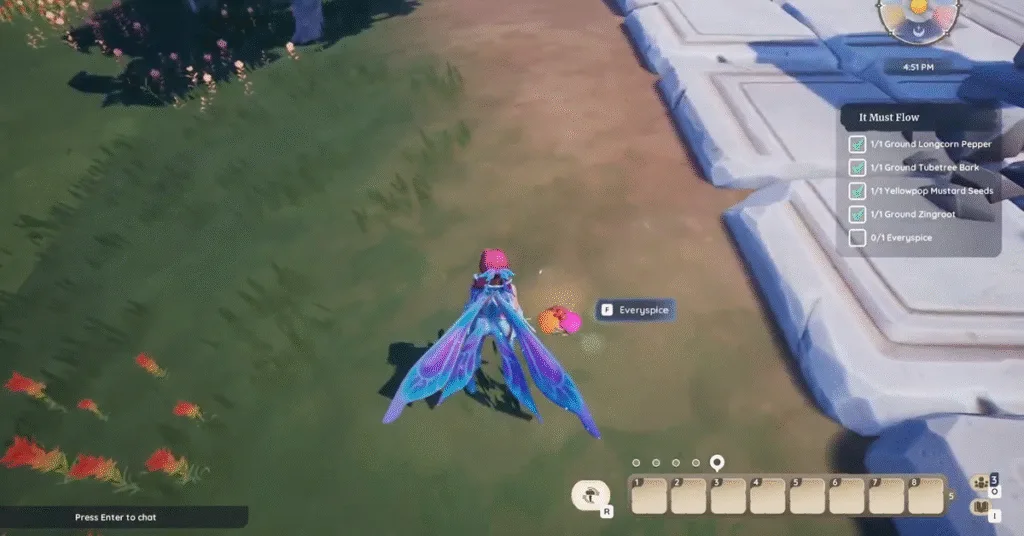 Everyspice Location_It Must Flow Hidden Quest