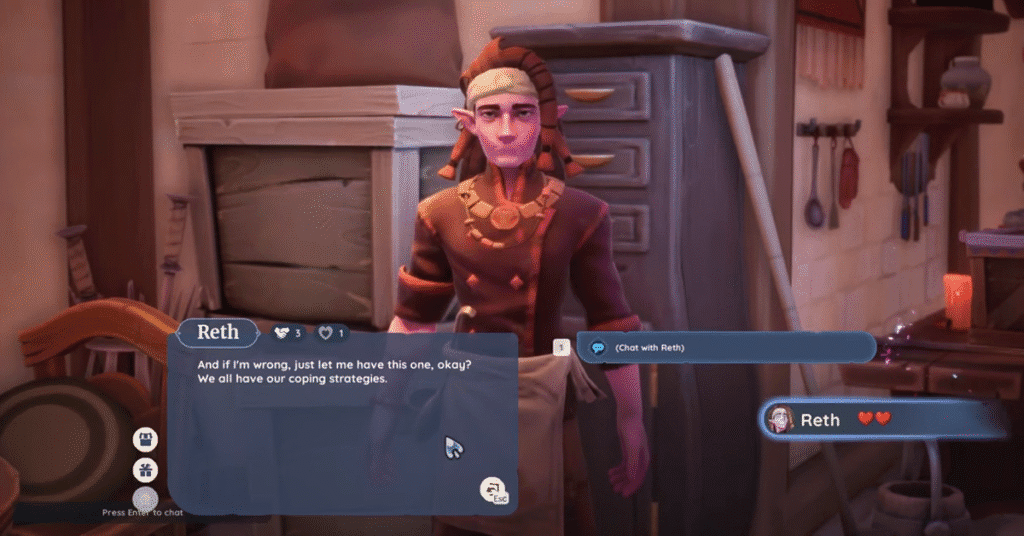 Meeting Reth_Palia Mystery Cargo Quest