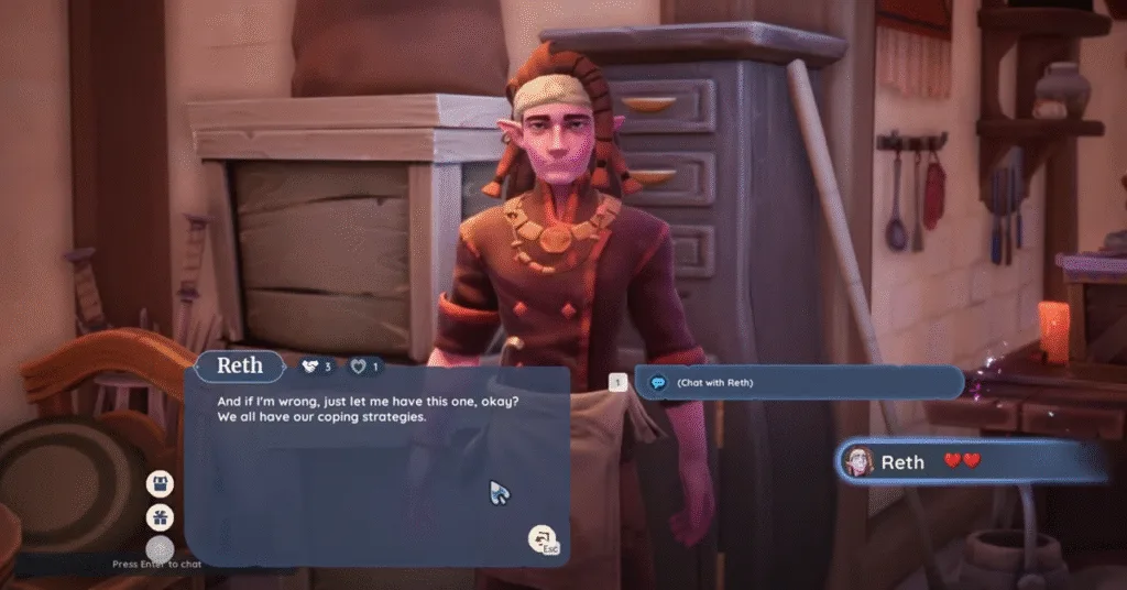 Meeting Reth_Palia Mystery Cargo Quest