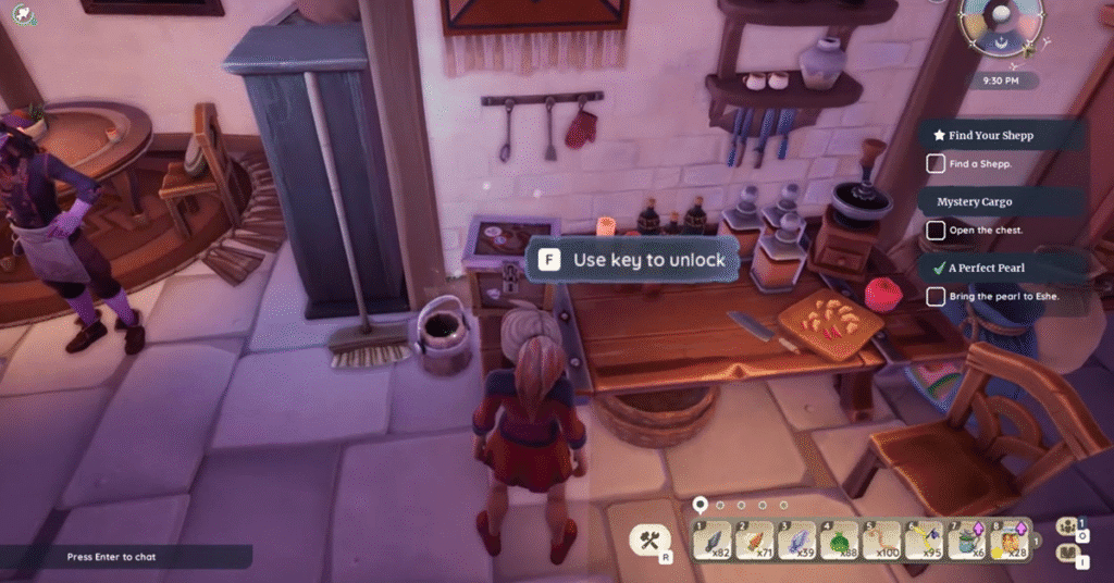 Opening the Mysterious Box & Reading the Mysterious Letter_Palia Mystery Cargo Quest