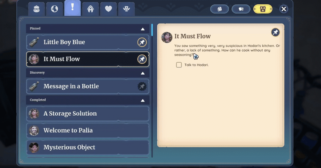 Palia It Must Flow Hidden Quest
