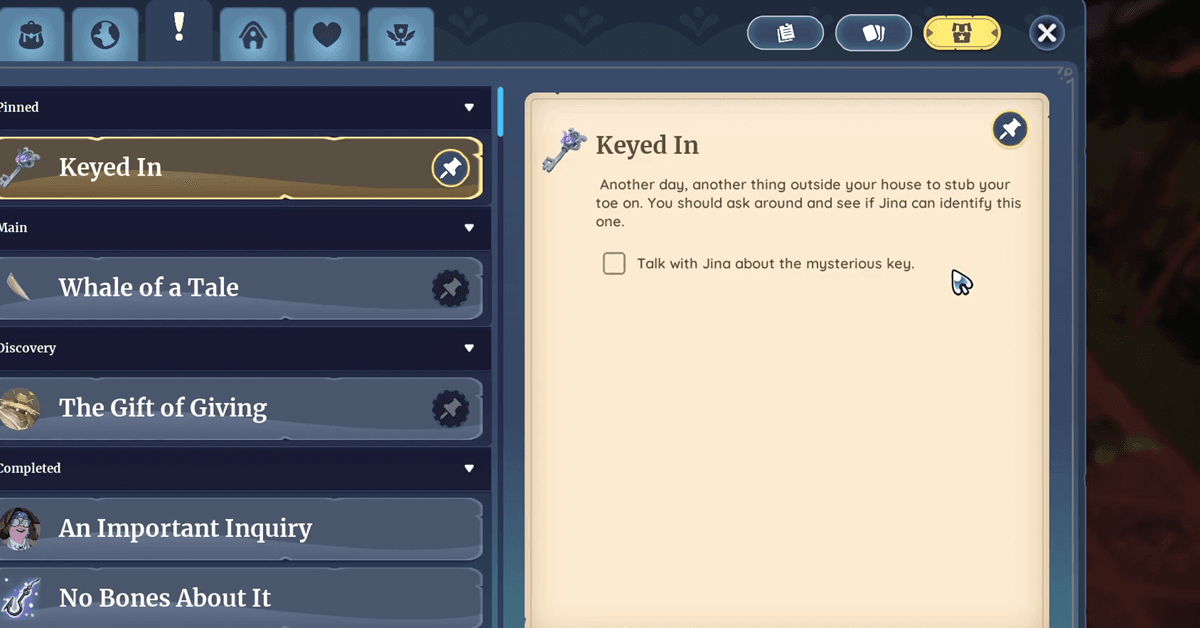 Palia Pulsing Key Quest_ Keyed In