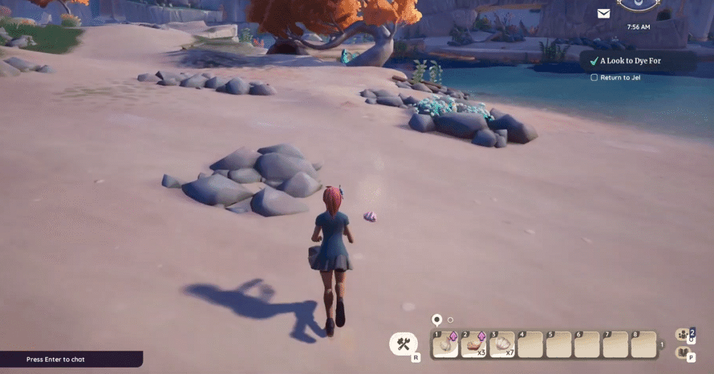 Prime Shell Gathering Locations_Palia A Look to Dye For