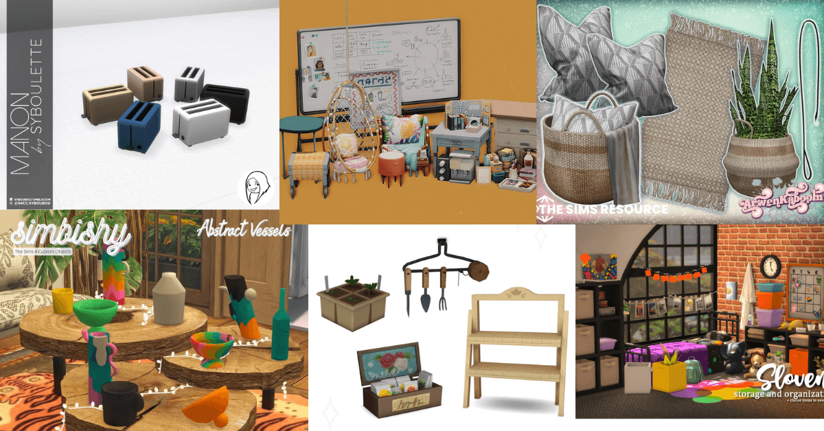 Transform Your Sims’ Homes with These Fun and Functional Clutter CC Packs
