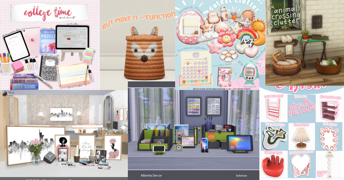 Must-Have 20+ Clutter CC Packs to Transform Your Sims’ Homes