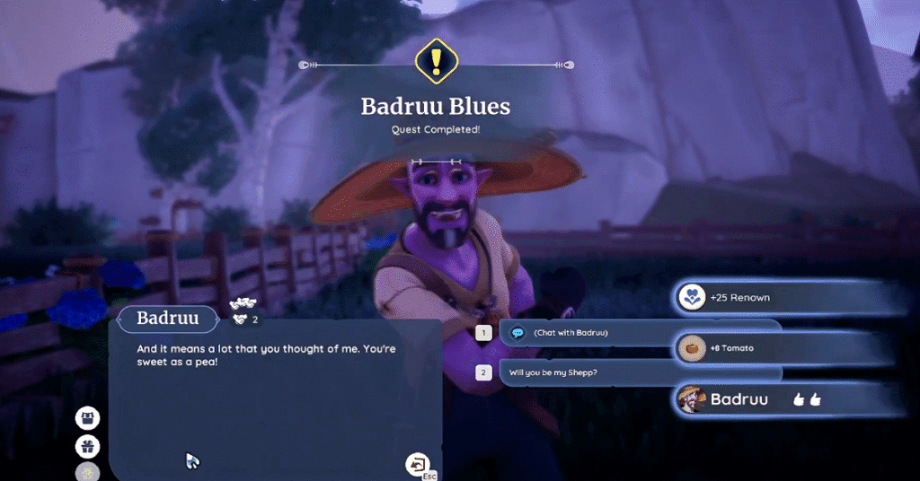 Presenting the Gift to Badruu_badruu blues